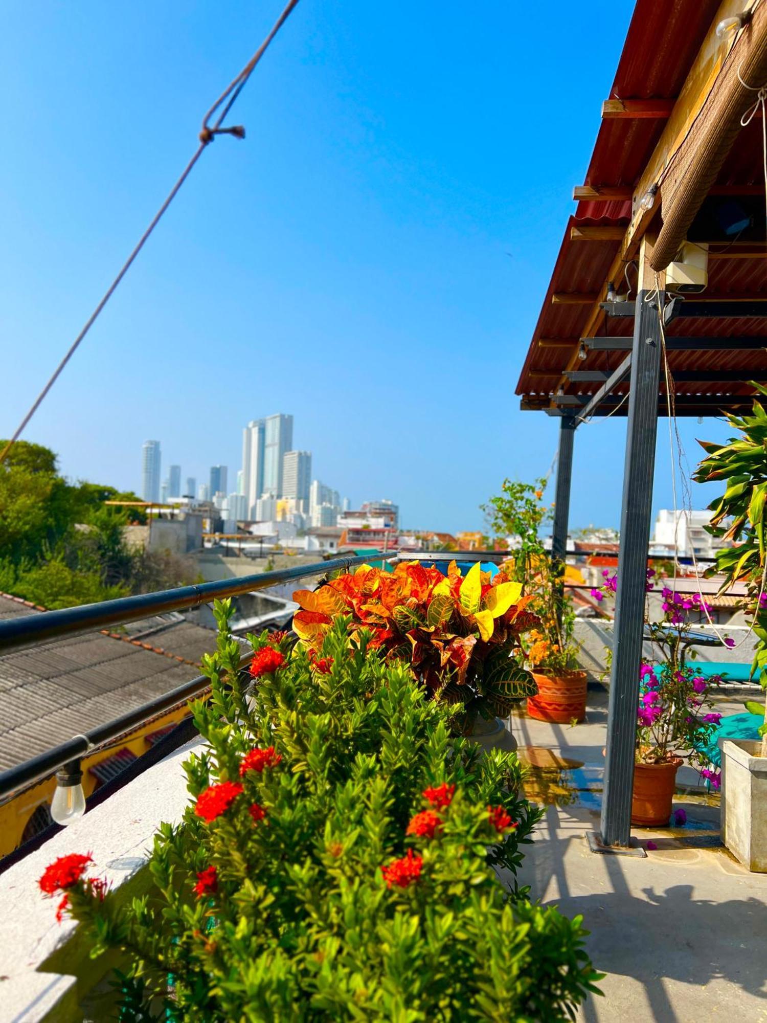 La Viduka Hostel Cartagena Buitenkant foto
