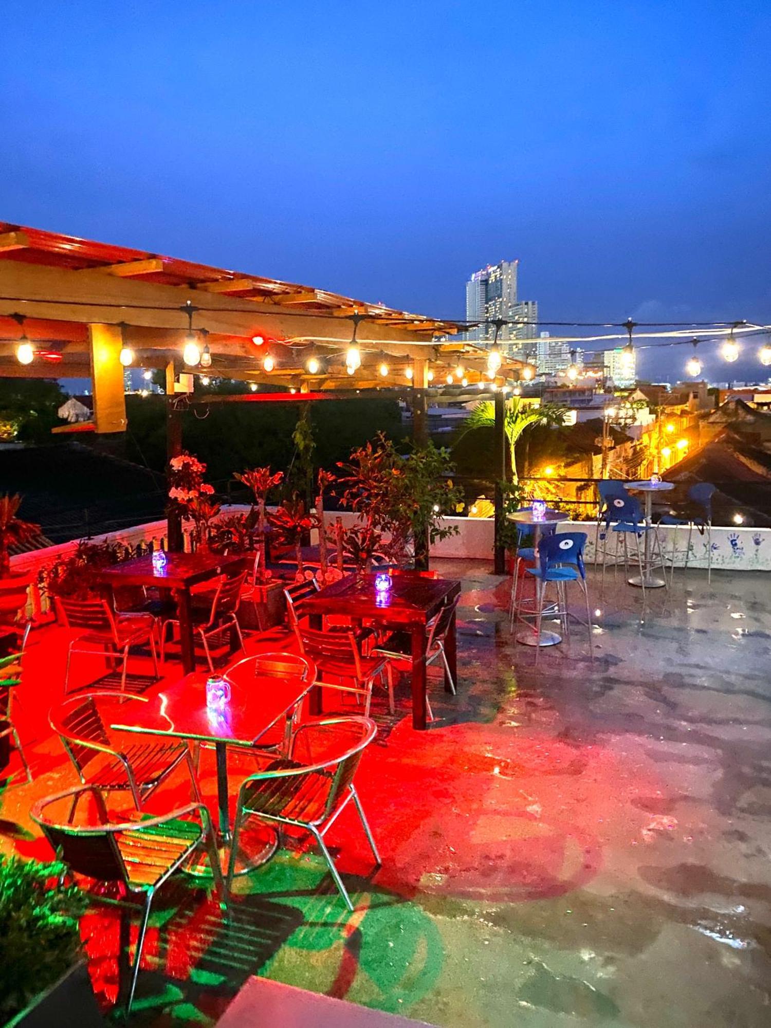 La Viduka Hostel Cartagena Buitenkant foto